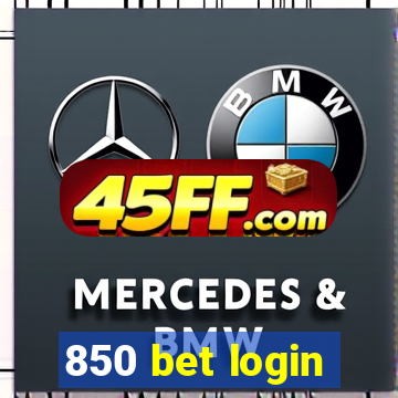 850 bet login